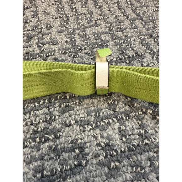 Authentic Cream with Green Accents Canvas Coach shoulder bag. No L1263-F19220 - Picture 3 of 5